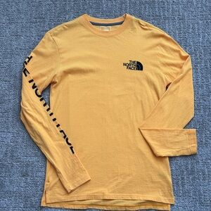 The North Face Men's Mustard Long Sleeve Shirt
